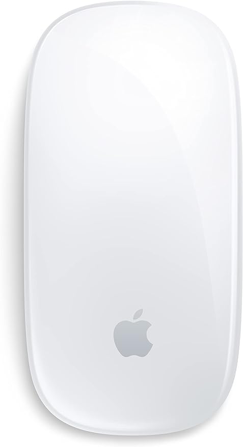 Apple Magic Mouse (Wireless, Rechargable) - White Multi-Touch Surface