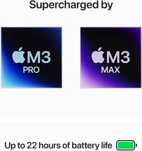 Load image into Gallery viewer, Apple 2023 MacBook Pro Laptop M3 Pro chip with 12‑core CPU, 18‑core GPU: 16.2-inch Liquid Retina XDR Display, 18GB Unified Memory, 512GB SSD Storage. Works with iPhone/iPad; Space Black, English
