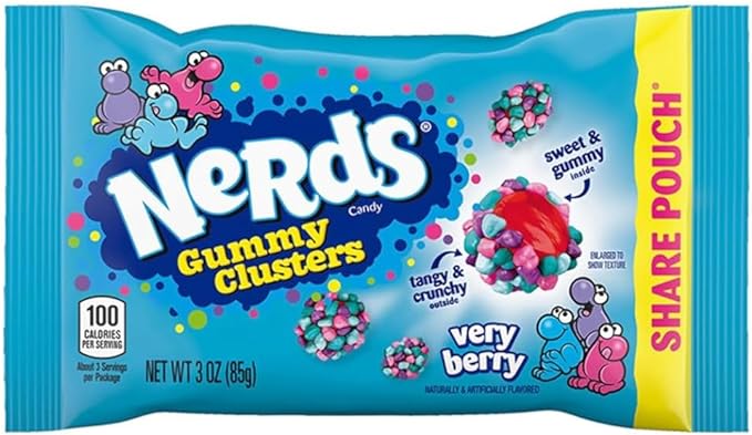 Nerds Gummy Clusters VERY BERRY, 85g