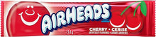 Load image into Gallery viewer, Airheads Candy Bars - Cherry - Pack of 36 Individually Wrapped Full-Size Bars - Non-Melting Chewy Treats
