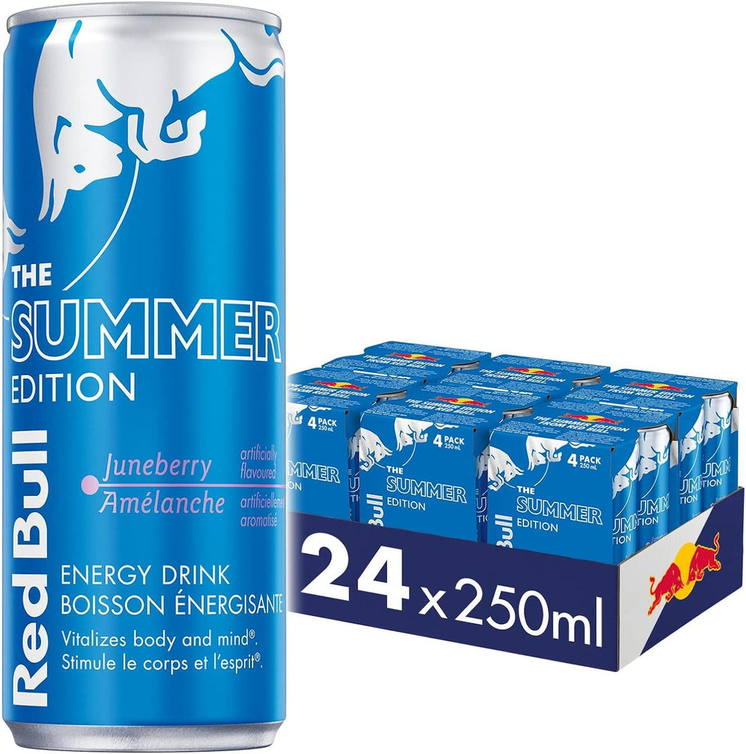 Red Bull Energy Drink, Juneberry, 250ml (24 pack)