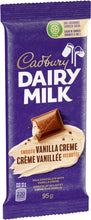 Load image into Gallery viewer, Cadbury Dairy Milk Chocolate, Smooth Vanilla Creme 95g
