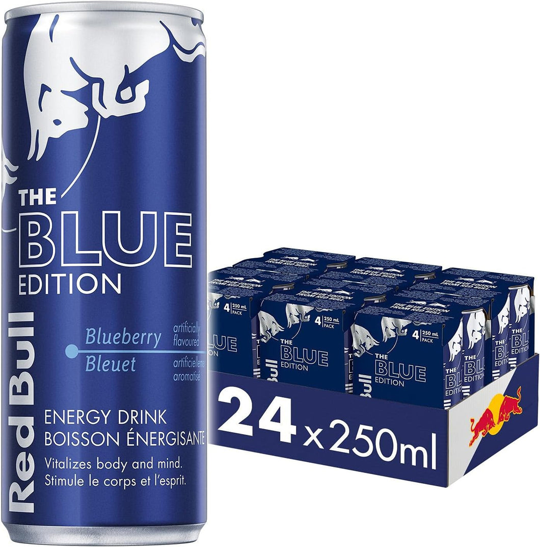 Red Bull Energy Drink, Blueberry, 250ml (24 pack)