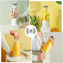 Load image into Gallery viewer, Roll over image to zoom in        2 VIDEOS OTPEIR Personal Size Blender, Portable Blender, Battery Powered USB Blender (White)
