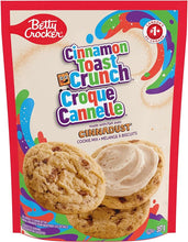 Load image into Gallery viewer, Betty Crocker Cinnamon Toast Crunch Cookie Mix, 357 Grams Package of Cookie Mix, Baking Mix, Cinnamon Flavour, Tastes Like Homemade, Easy To Bake
