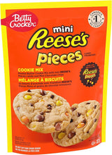 Load image into Gallery viewer, Betty Crocker Reese&#39;s Peanut Butter Chocolate Candy Cookie Mix, Made with Mini Reese&#39;s Pieces Candy and Mini Chocolate Chips, 337 Grams Package of Cookie Mix, Baking Mix
