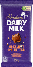 Load image into Gallery viewer, Cadbury Dairy Milk, Hazelnut, Milk Chocolate With Chopped Hazelnuts, Chocolate Bar, 200 g
