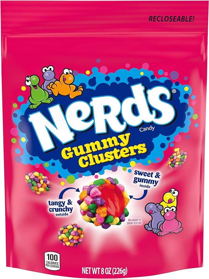 Nerds Gummy Clusters Candy (8 Ounce)