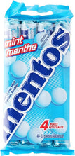 Load image into Gallery viewer, Mentos - Mint 4-Pack - Chewy Mints with Long-Lasting Flavour and Convenient Pocket-Sized Packs - Perfect for On-The-Go Freshness
