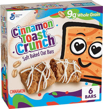 Load image into Gallery viewer, Cinnamon Toast Crunch Soft Baked Oat Bars, Snack Bars, 6 ct, 5.76 oz
