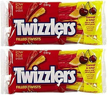 Load image into Gallery viewer, Twizzlers Sweet &amp; Sour Filled Twists (11 oz) 2 Pack
