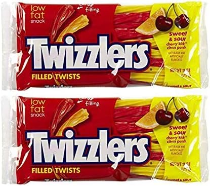 Twizzlers Sweet & Sour Filled Twists (11 oz) 2 Pack