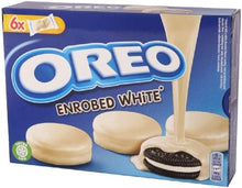 Load image into Gallery viewer, Oreo Cookies Enrobed White Chocolate 1 Packs of Cookies Kosher- 246g
