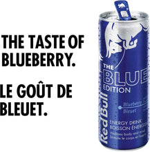 Load image into Gallery viewer, Red Bull Energy Drink, Blueberry, 250ml (24 pack)
