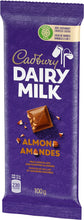 Load image into Gallery viewer, Cadbury Dairy Milk, Almond, Milk Chocolate and Chopped Almonds, Chocolate Bar, 100g
