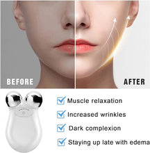 Load image into Gallery viewer, Microcurrent Face Device Roller, Microsculpt Device for Face And Neck,Lift the face and Tighten the Skin, USB Mini Microcurrent Face for Facial Wrinkle Remover Toning Best Gift for Anti Aging and Wrinkle
