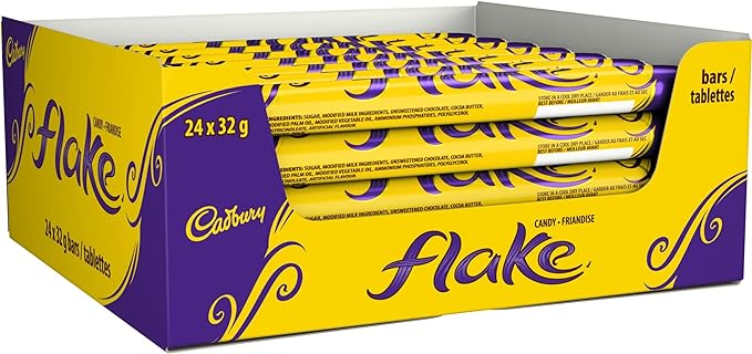 Cadbury Flake, Chocolatey Candy Bar, 32 g (Pack of 24)