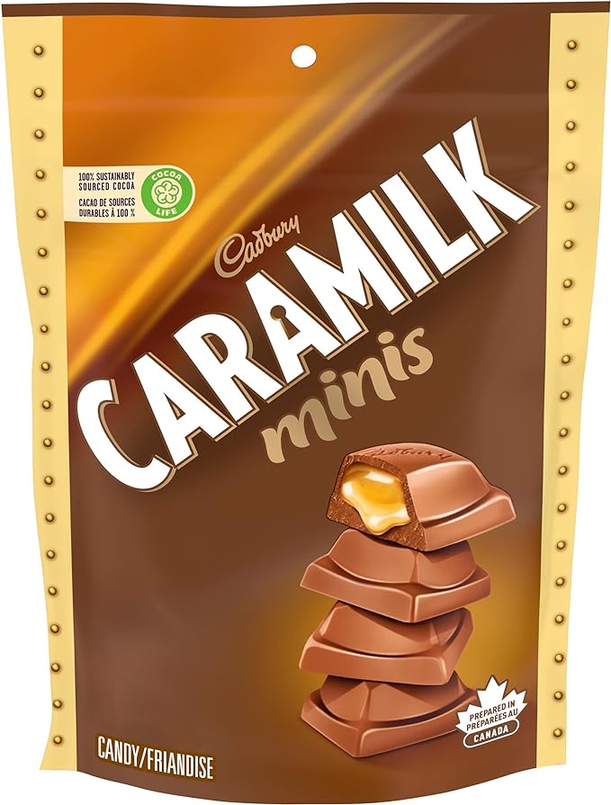 Cadbury Caramilk Chocolatey Candy Minis, 200 g