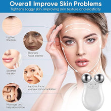 Load image into Gallery viewer, Microcurrent Face Device Roller, Microsculpt Device for Face And Neck,Lift the face and Tighten the Skin, USB Mini Microcurrent Face for Facial Wrinkle Remover Toning Best Gift for Anti Aging and Wrinkle
