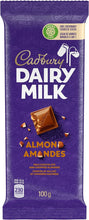 Load image into Gallery viewer, Cadbury Dairy Milk, Almond, Milk Chocolate and Chopped Almonds, Chocolate Bar, 100g
