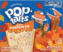 Load image into Gallery viewer, Kellogg&#39;s Pop-Tarts - Pumpkin Pie (Limited Edition) - 12 Toaster Pastries, 21.1-oz. Box
