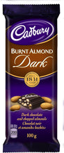 Load image into Gallery viewer, Cadbury Burnt Almond, Dark Chocolate With Chopped Almonds, Chocolate Bar, 100 g
