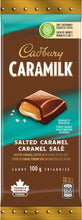 Load image into Gallery viewer, Cadbury Caramilk Salted Caramel, Chocolatey Candy Bars, 100g
