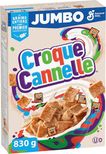 Load image into Gallery viewer, CINNAMON TOAST CRUNCH - JUMBO SIZE PACK - Cereal Box, 830 Grams Package of Cereal, Cinnamon Flavour
