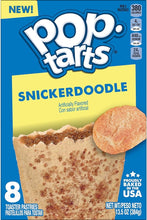 Load image into Gallery viewer, Pop-Tarts Toaster Pastries, Breakfast Foods, Kids Snacks, Snickerdoodle,
