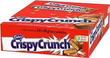 Load image into Gallery viewer, Cadbury Crispy Crunch Chocolatey Candy Bars, 48 g (Pack of 24)
