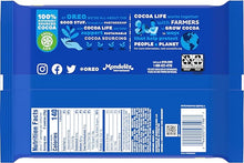 Load image into Gallery viewer, OREO Toffee Crunch Creme with Sugar Crystals Chocolate Sandwich Cookies, Family Size, 17 oz
