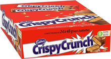 Load image into Gallery viewer, Cadbury Crispy Crunch Chocolatey Candy Bars, 48 g (Pack of 24)
