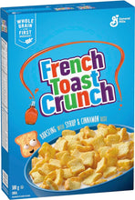 Load image into Gallery viewer, CINNAMON TOAST CRUNCH French Toast Crunch Cereal Box, Bursting with Syrup and Cinnamon Taste, 380 Grams Cereal Package
