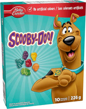 Load image into Gallery viewer, Betty Crocker Scooby Doo Fruit Flavoured Snacks, Pack of 10 Pouches, Fruit Flavoured Snacks
