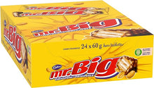 Load image into Gallery viewer, Cadbury Mr. Big, Original Chocolatey Candy Bars, 60 g (Pack of 24)
