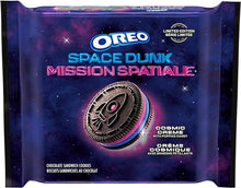 Load image into Gallery viewer, OREO, SPACE DUNK, Cosmic Creme With Popping Candy, LIMITED EDITION, Chocolate Sandwich Cookies, 303 g
