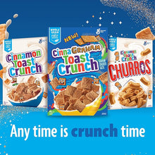 Load image into Gallery viewer, CINNAMON TOAST CRUNCH - JUMBO SIZE PACK - Cereal Box, 830 Grams Package of Cereal, Cinnamon Flavour
