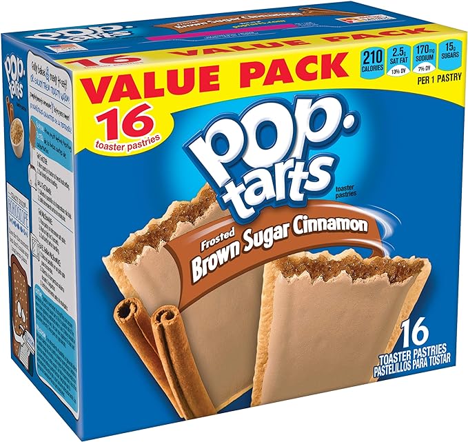 Pop-Tarts Frosted Brown Sugar Cinnamon Toaster Pastries 16 Count