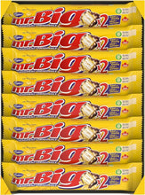 Load image into Gallery viewer, Cadbury Mr. Big King Size, Chocolatey Candy Bars, 90 g (Pack of 24)
