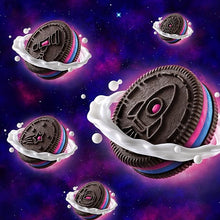 Load image into Gallery viewer, OREO, SPACE DUNK, Cosmic Creme With Popping Candy, LIMITED EDITION, Chocolate Sandwich Cookies, 303 g
