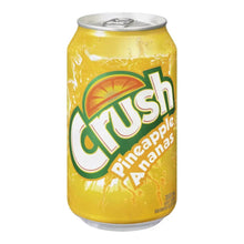 Load image into Gallery viewer, Crush Pineapple Soda 12oz Cans (Pack of 12)
