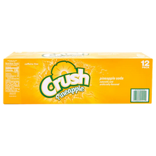 Load image into Gallery viewer, Crush Pineapple Soda 12oz Cans (Pack of 12)
