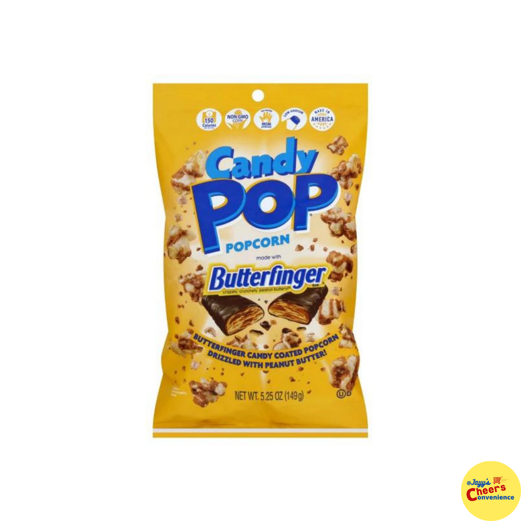 Candy Pop Butterfinger Popcorn