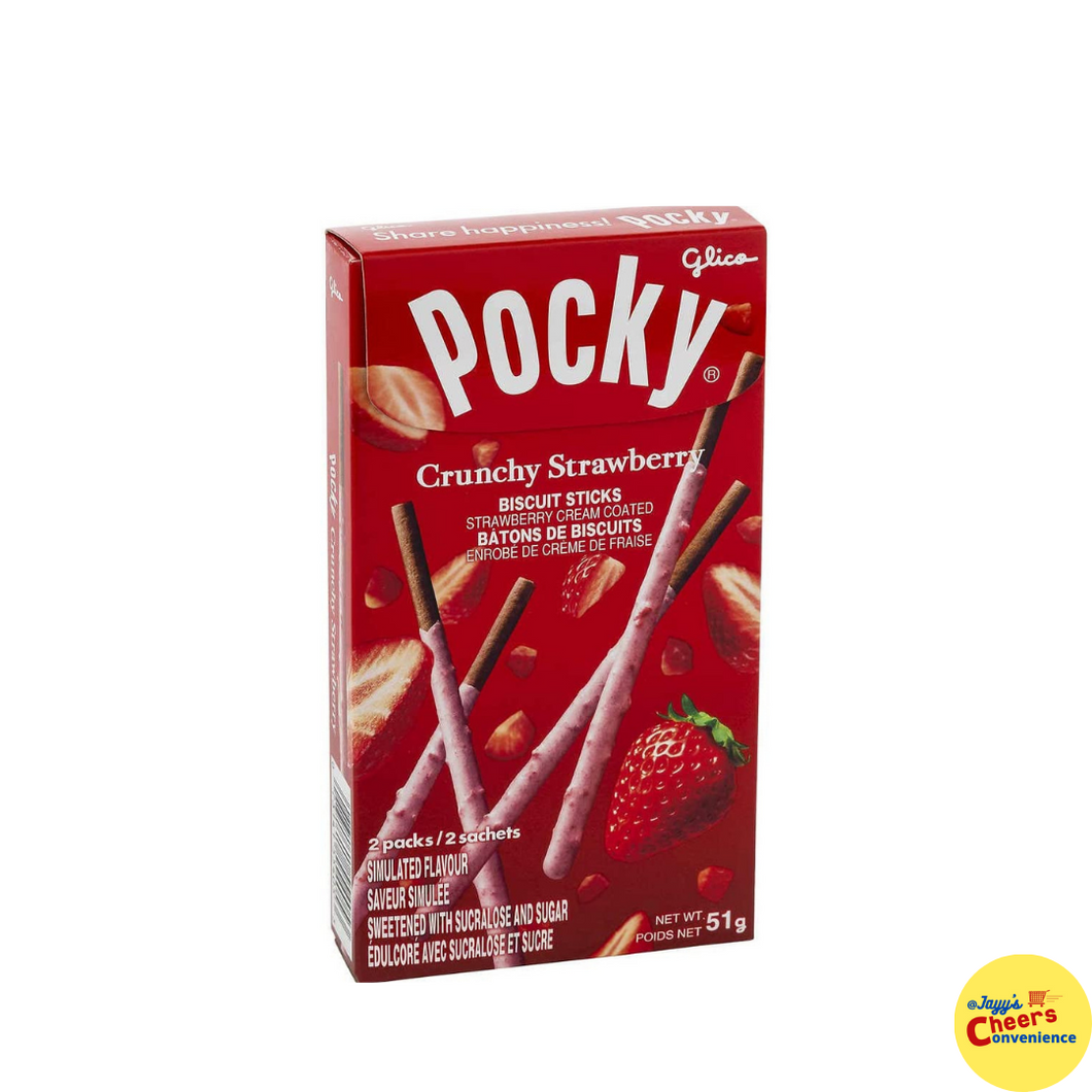 Pocky Crunchy Strawberry